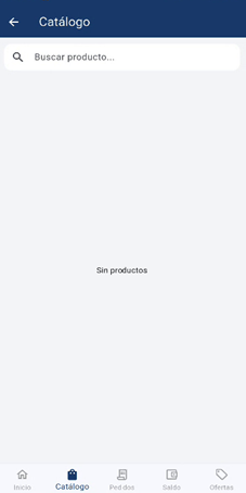 Catálogo App Cliente