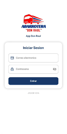 Login App Don Raúl