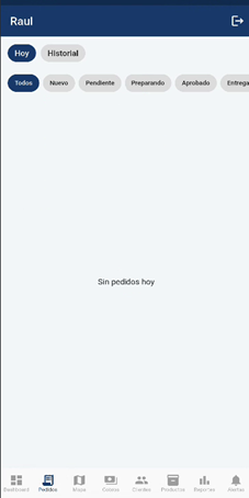 Pedidos App Don Raúl