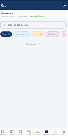 Productos App Don Raúl