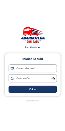 Login App Vendedor